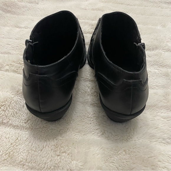 Roper Emma Black Western Style Ankle Booties with Stitch Detail Size 8 - Picture 7 of 16